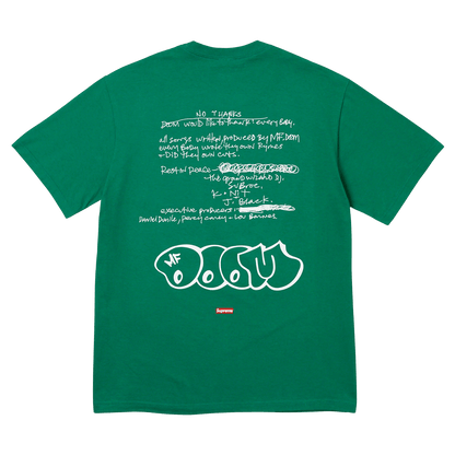 Supreme x MF DOOM tee 'Green' - Kick Game