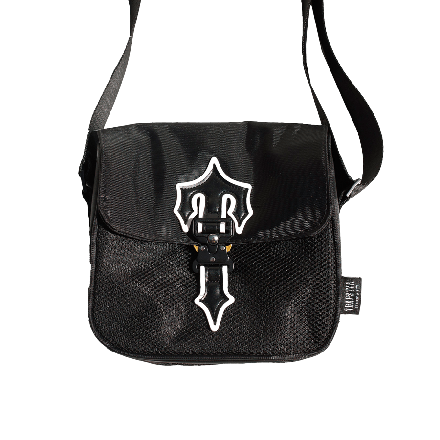 Trapstar Irongate T Cross-Body Bag - Black — Kick Game