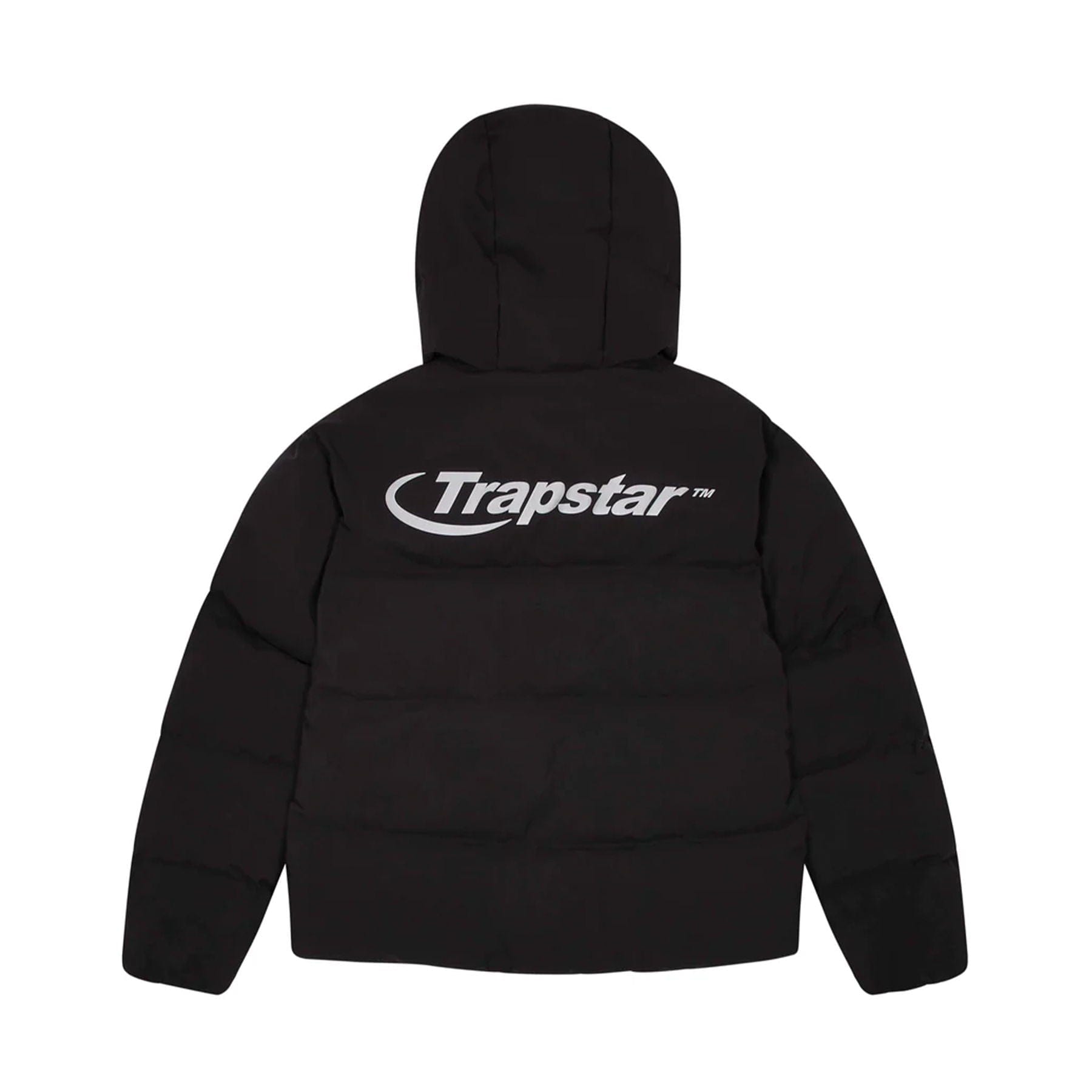 Trapstar Hyperdrive Technical Puffer - Black/Reflective