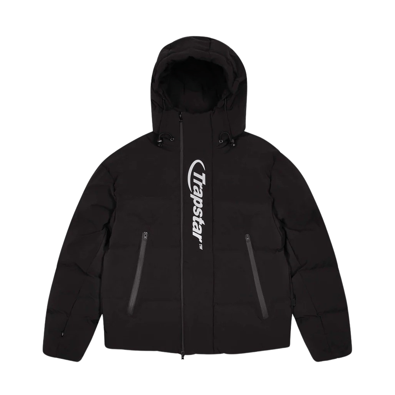 Trapstar Hyperdrive Technical Puffer - Black/Reflective - Kick Game