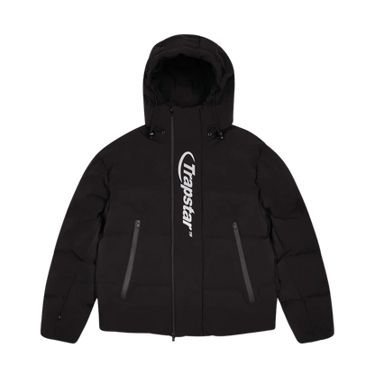 Trapstar Hyperdrive Technical Puffer - Black/Reflective - Kick Game