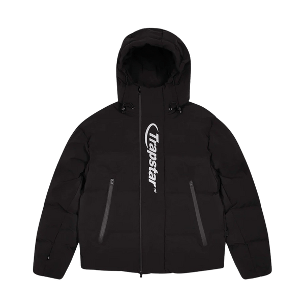 Trapstar Hyperdrive Technical Puffer - Black/Reflective
