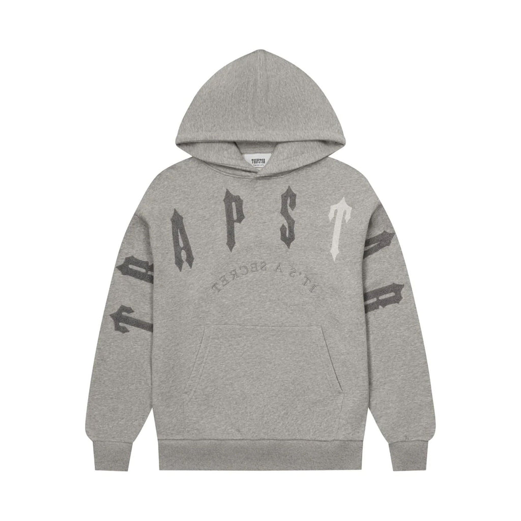 Trapstar Irongate Arch Chenille 2.0 Tracksuit - Grey - Kick Game