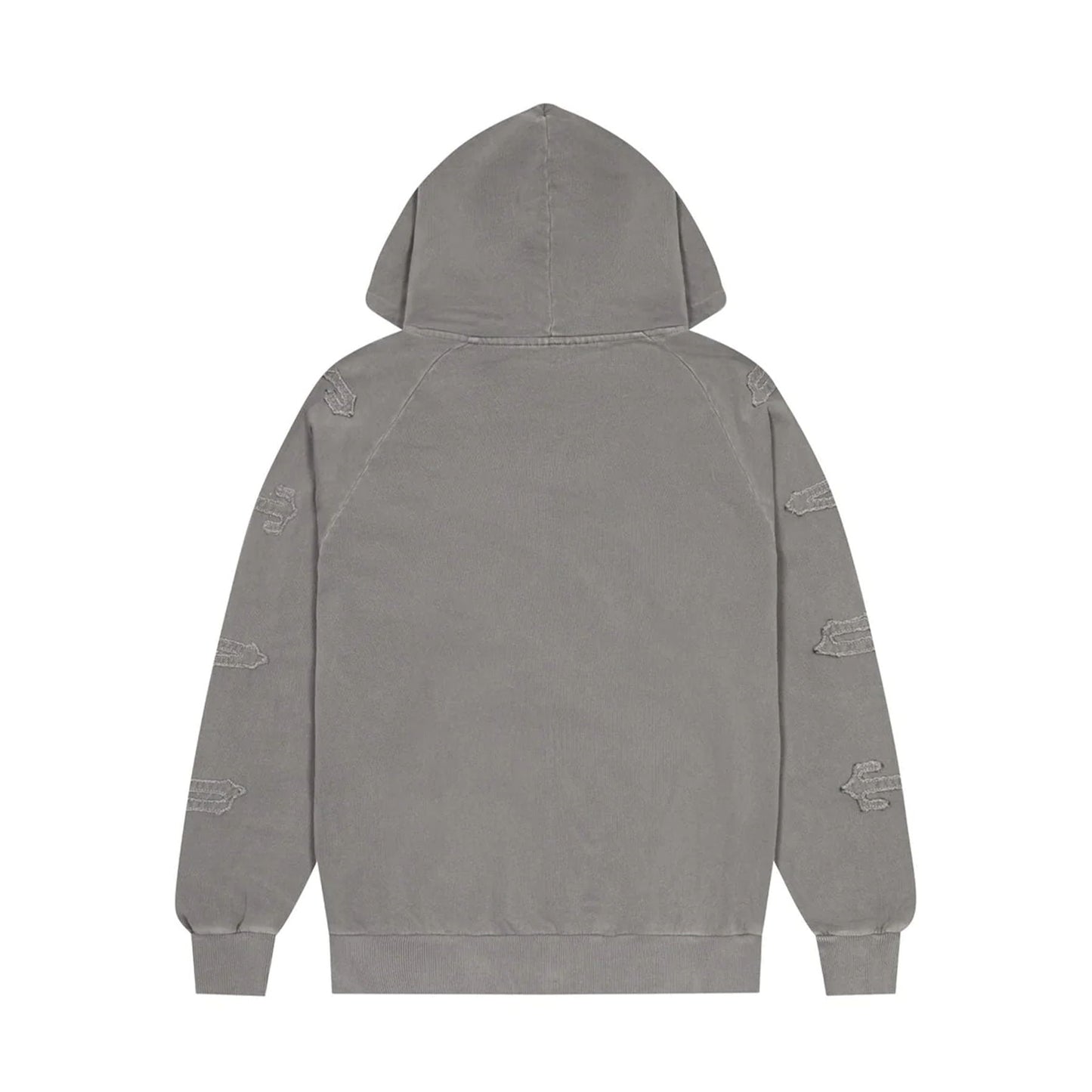 Trapstar Irongate Patchwork Zip Hoodie Tracksuit - Steel Grey - Kick Game