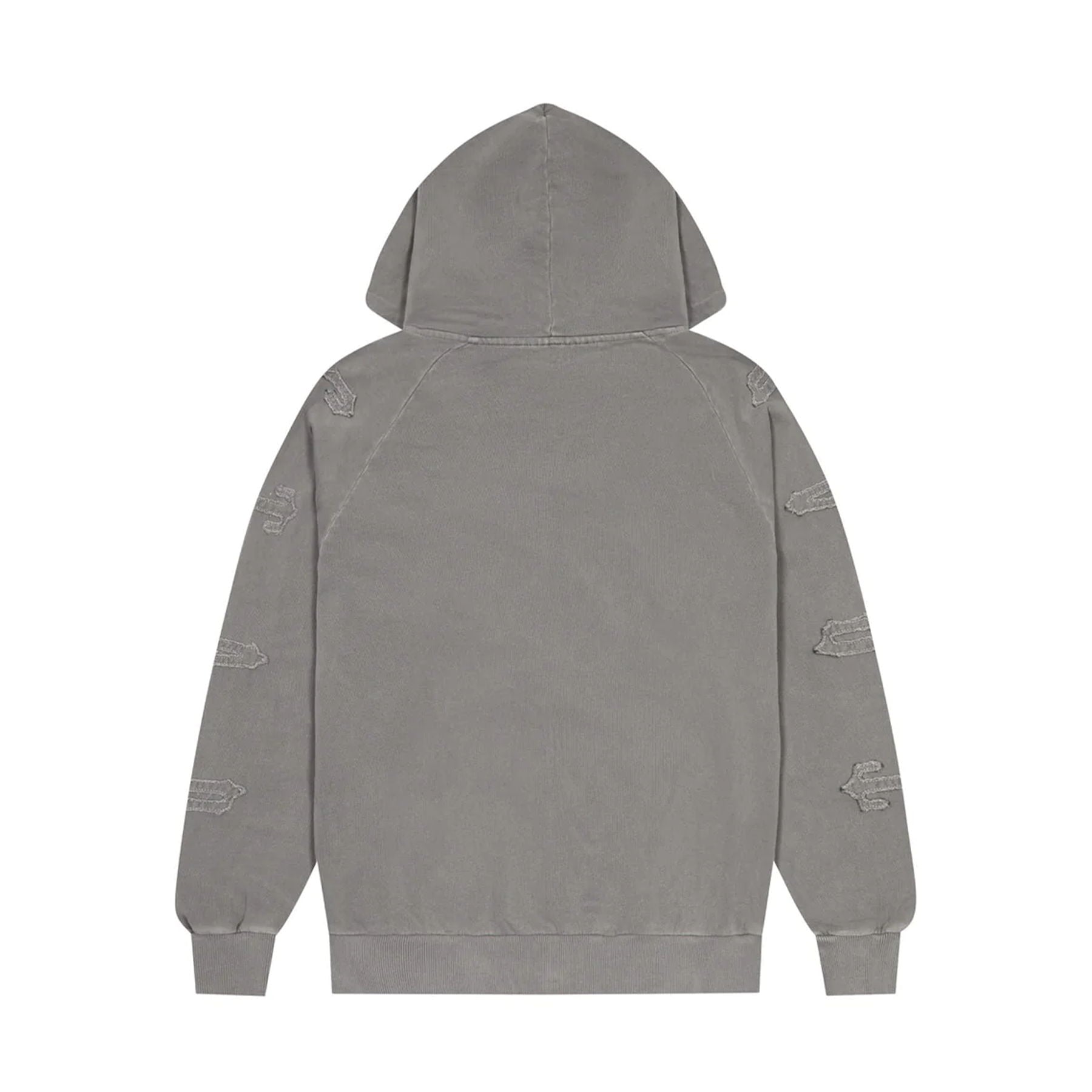 Trapstar Irongate Patchwork Zip Hoodie Tracksuit - Steel Grey - Kick Game