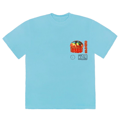 Cactus Jack by Travis Scott Class Of 2020 T-Shirt 'Sky' - Kick Game
