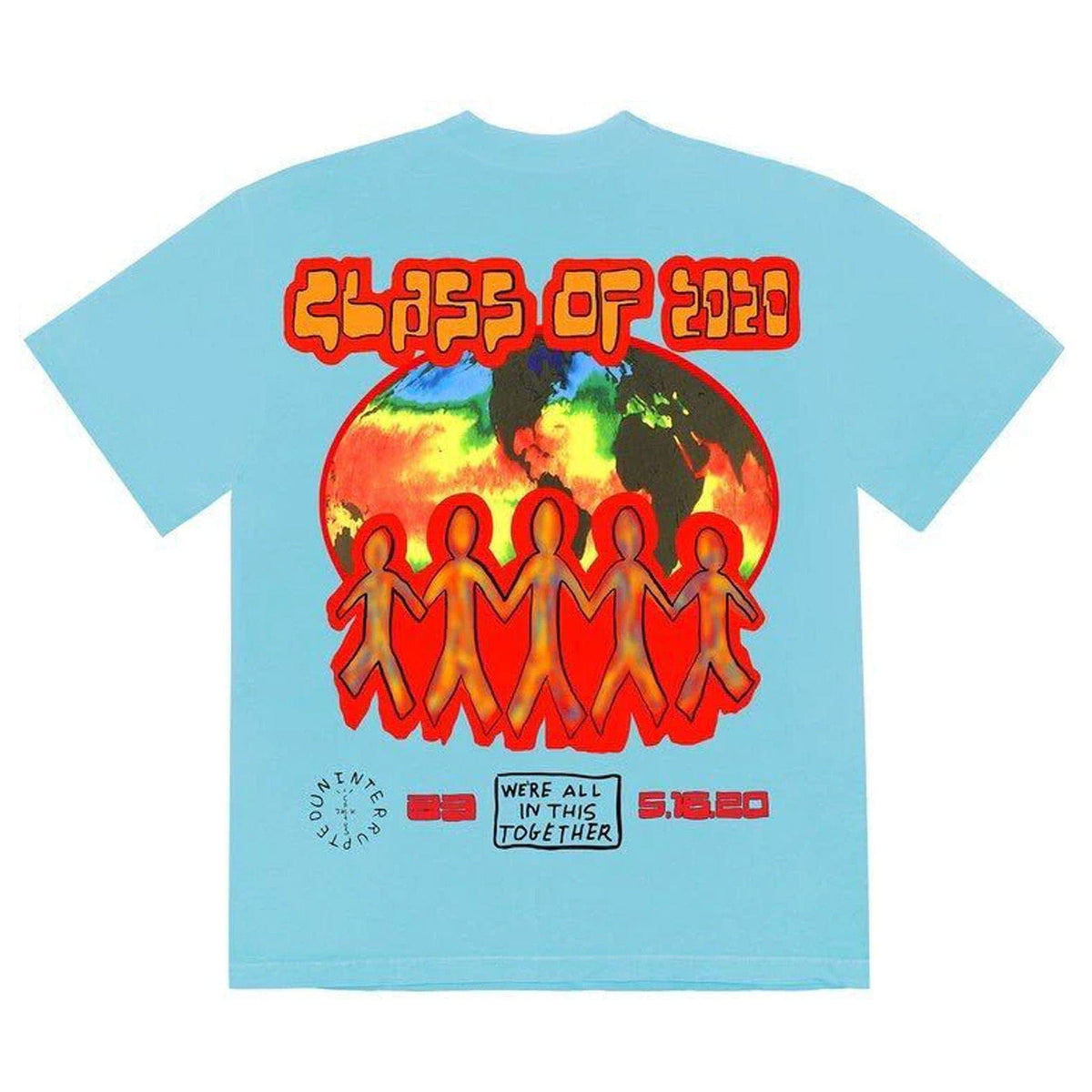 Cactus Jack by Travis Scott Class Of 2020 T-Shirt 'Sky' - Kick Game