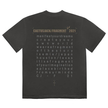 Cactus Jack by Travis Scott For Fragment Create Tee 'Black' - Kick Game