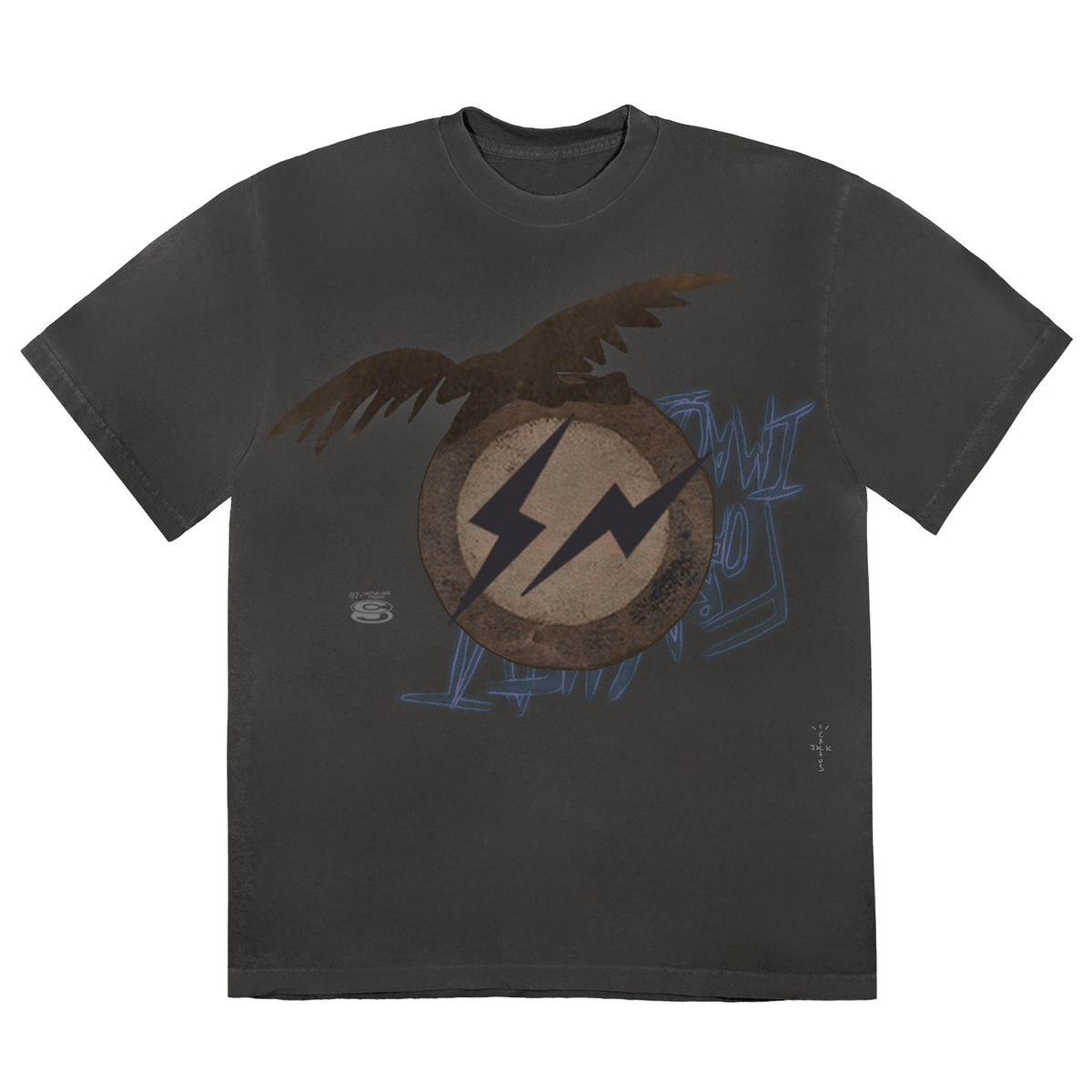 Cactus Jack by Travis Scott For Fragment Create Tee 'Black' - Kick Game