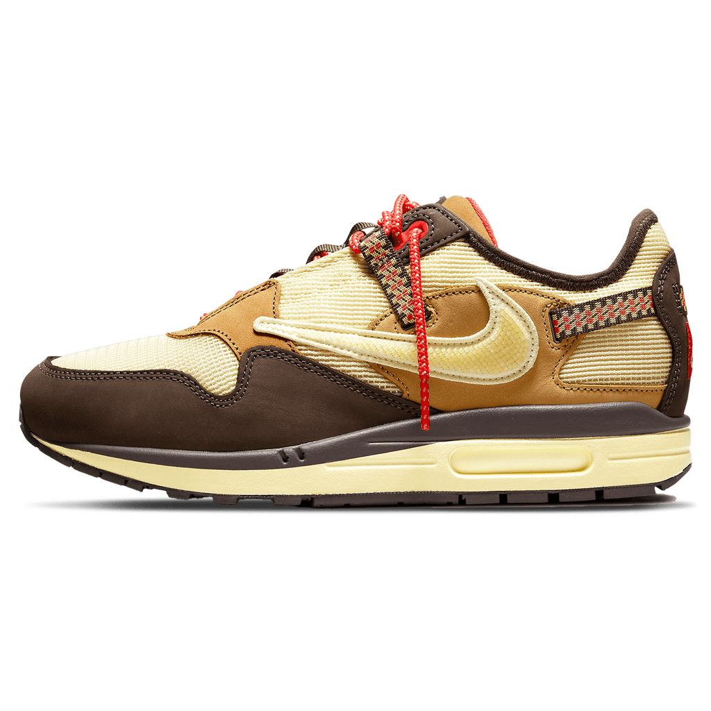 Travis Scott x Nike Air Max 1 Baroque Brown Kick Game