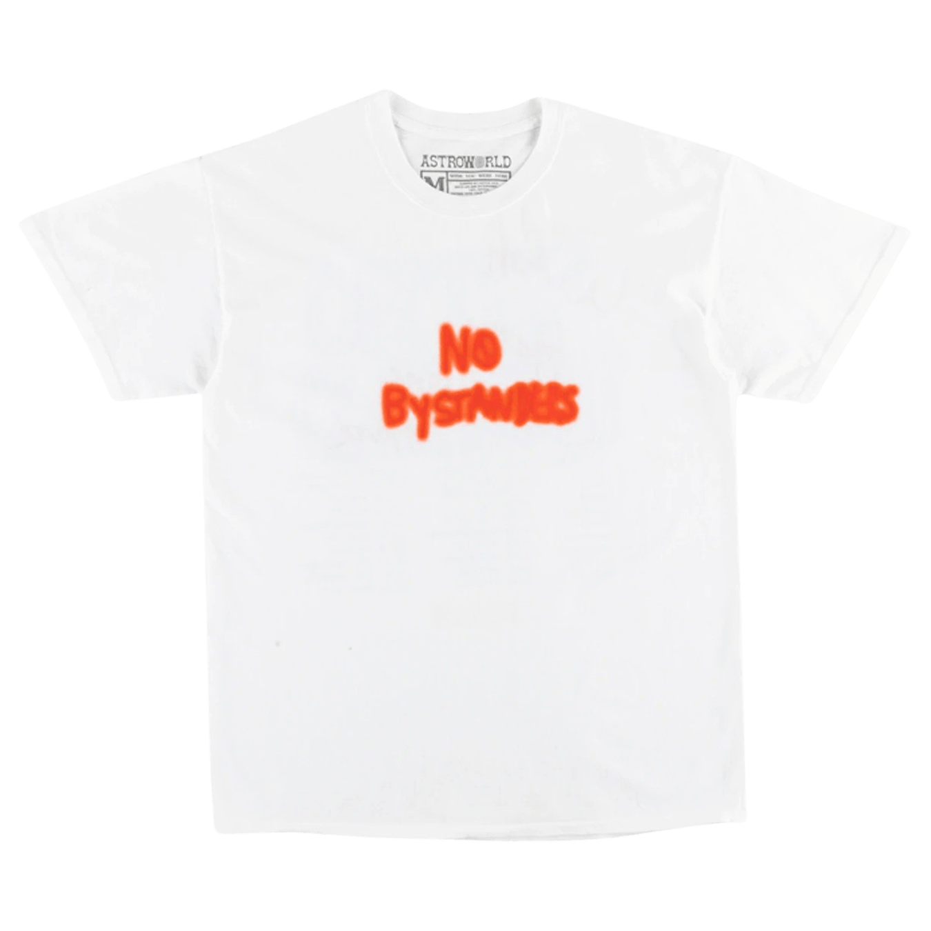Travis Scott No Bystanders Tee 'White' - Kick Game