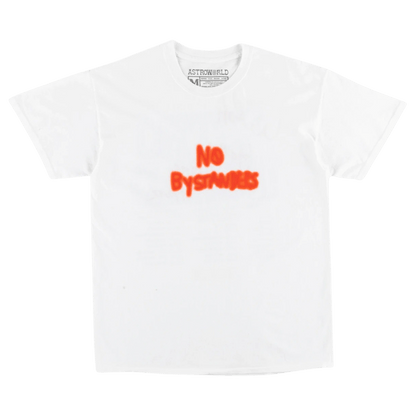 Travis Scott No Bystanders Tee 'White' - Kick Game