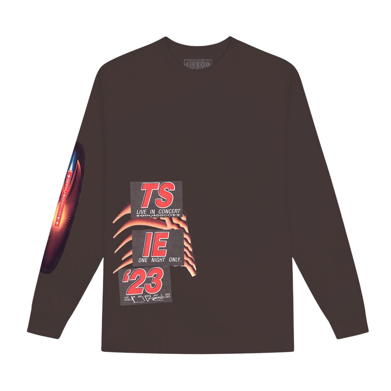 Travis Scott Summer Run 2023 Long Sleeve Tee - Brown (Dublin) - Kick Game