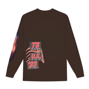 Travis Scott Summer Run 2023 Long Sleeve Tee - Brown (London)