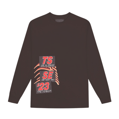 Travis Scott Summer Run 2023 Long Sleeve Tee - Brown (Stockholm) - Kick Game