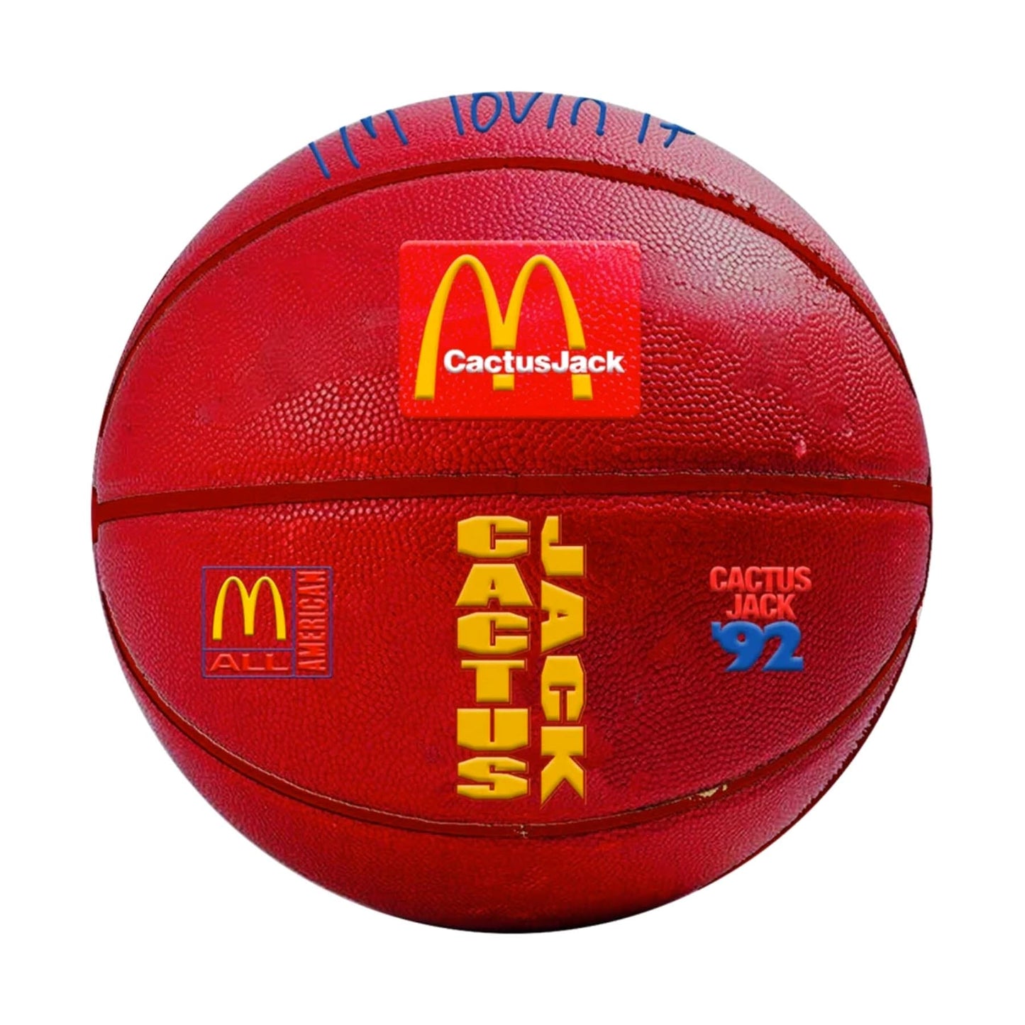 Travis Scott x McDonalds All American 92' Basketball - Kick Game