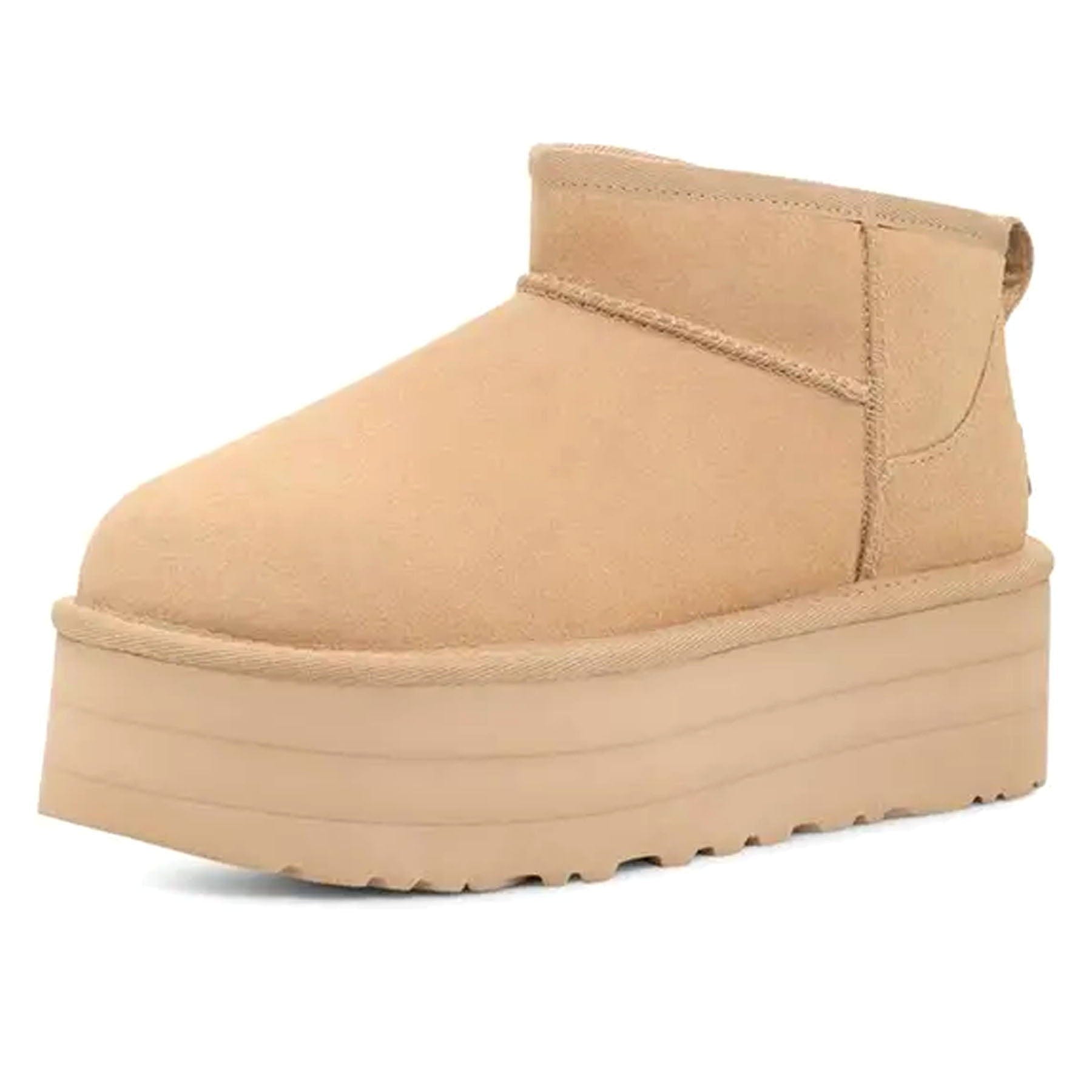 UGG Classic Ultra Mini Platform Driftwood (W) - Kick Game