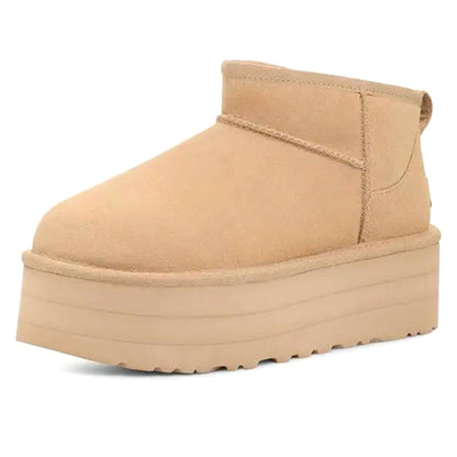 UGG Classic Ultra Mini Platform Driftwood (W) - Kick Game