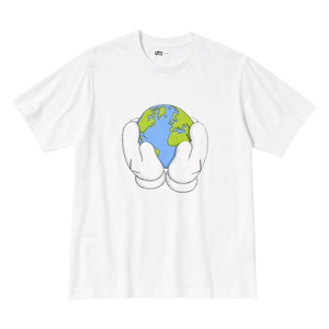 KAWS x UNIQLO Peace For All Tee White