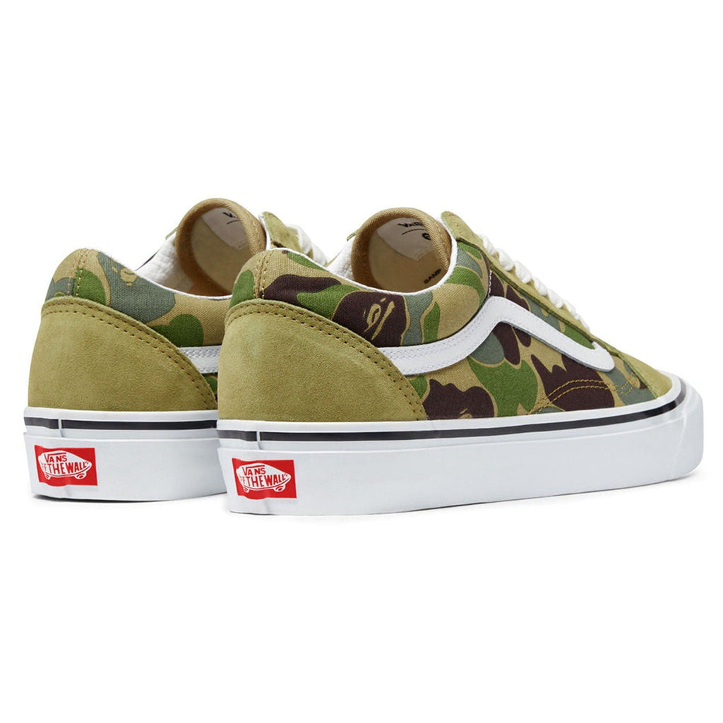 Buiten adem contrast Katholiek BAPE x Old Skool 36 DX 'Green Camo' — Kick Game