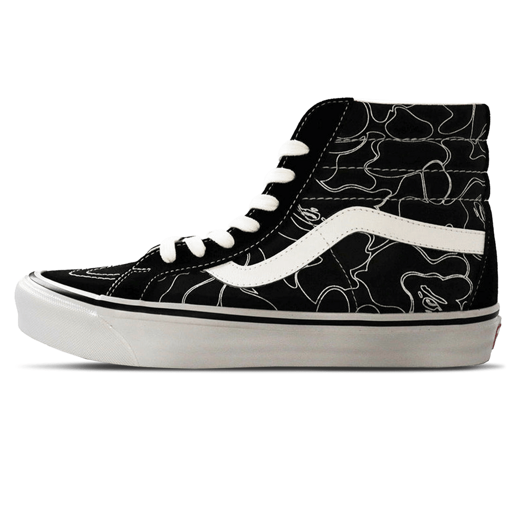 BAPE x Sk8 Hi 38 DX Lined Camo Kick Game