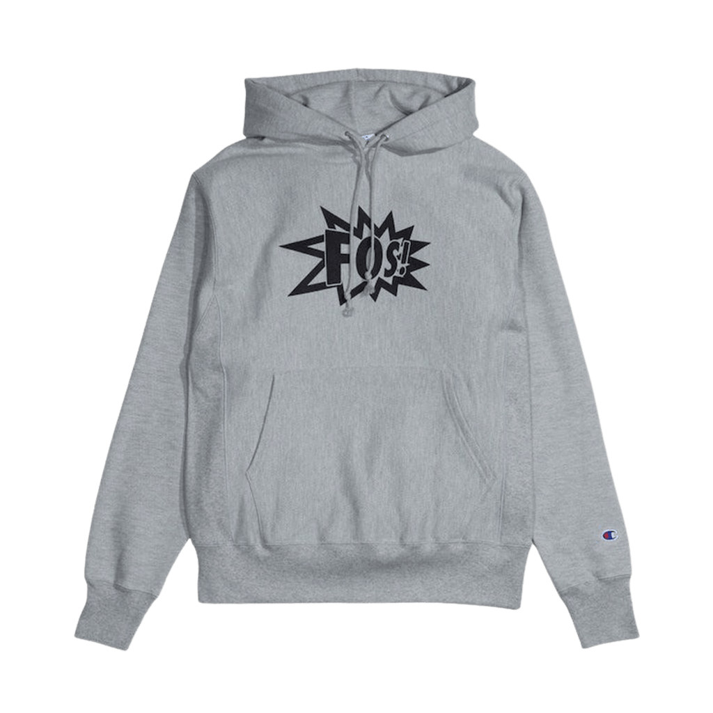 Virgil Abloh FOS CAT Hoodie 'Grey' - Kick Game