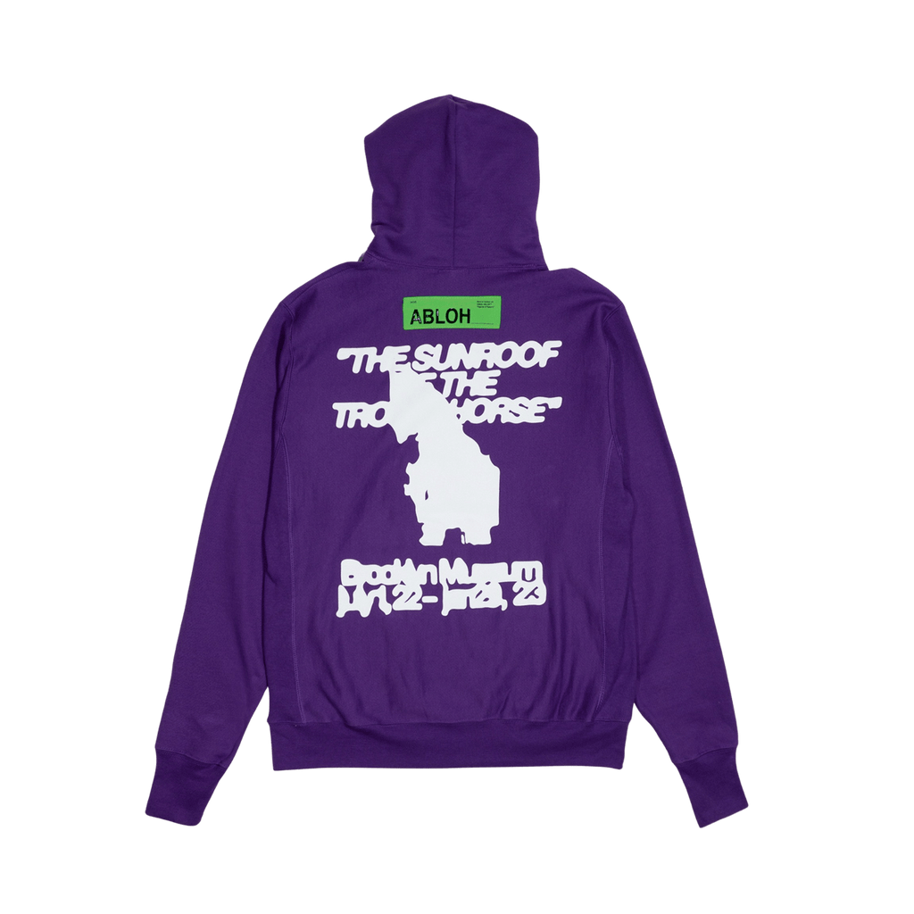 Virgil Abloh FOS Trojan Horse Hoodie 'Purple' - Kick Game