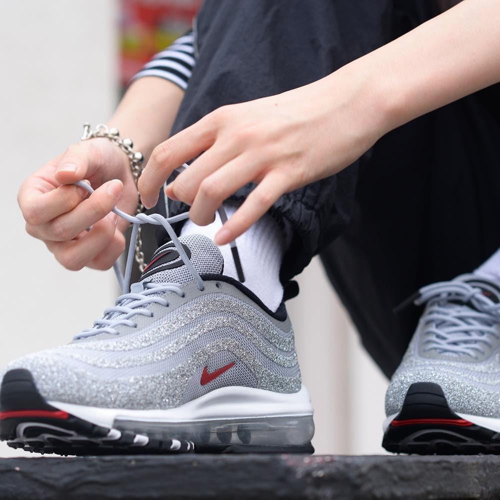 Nike Wmns Air Max 97 LX Swarovski Silver Bullet - Kick Game