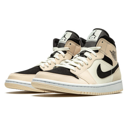 Wmns Air Jordan 1 Mid 'Barely Orange' - Kick Game