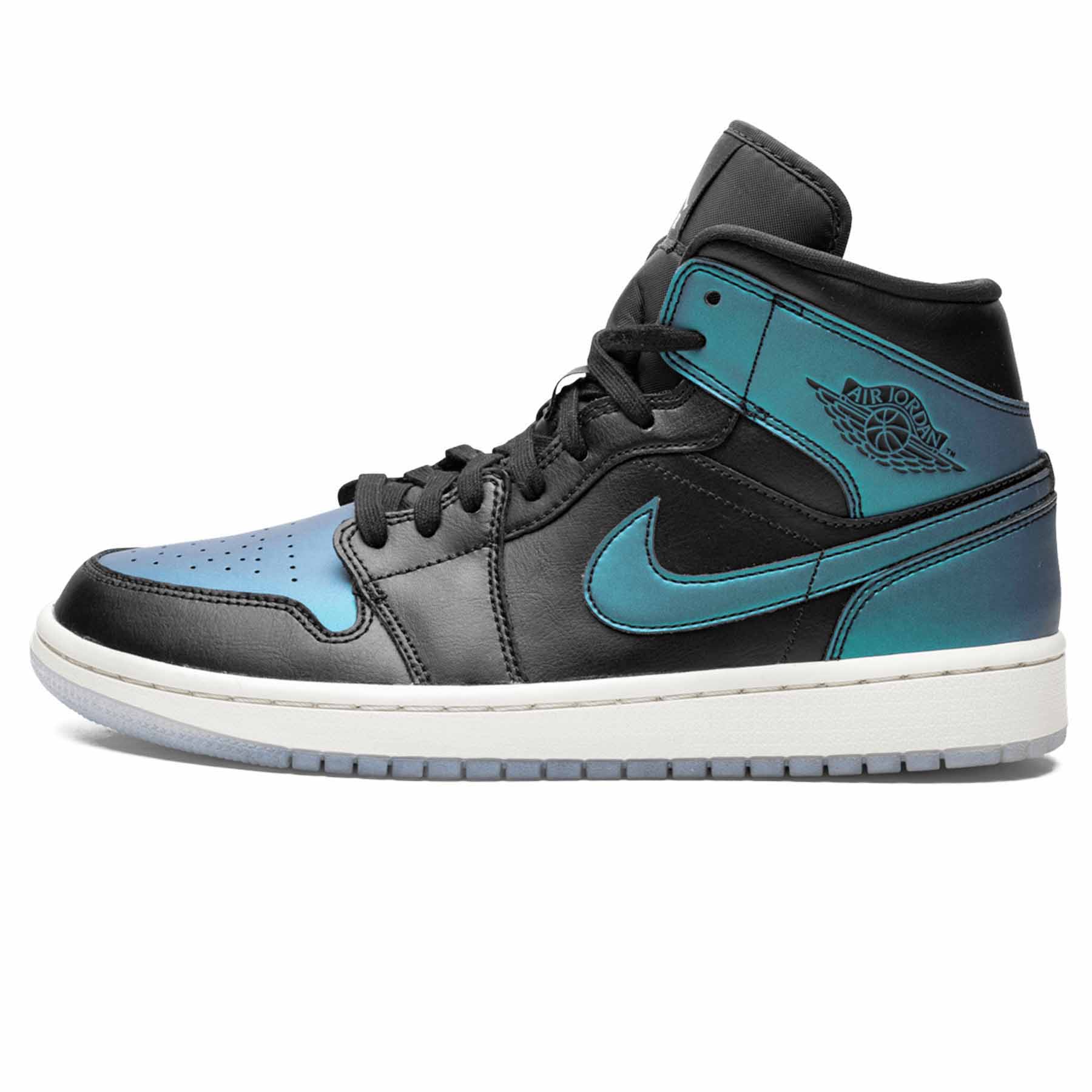 Air Jordan 1 Mid Wmns 'Metallic Turquoise' - Kick Game