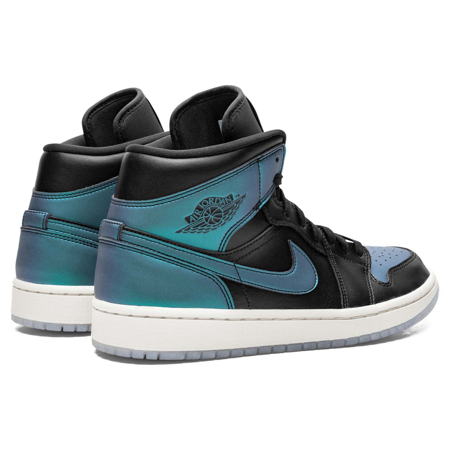 Air Jordan 1 Mid Wmns 'Metallic Turquoise' - Kick Game