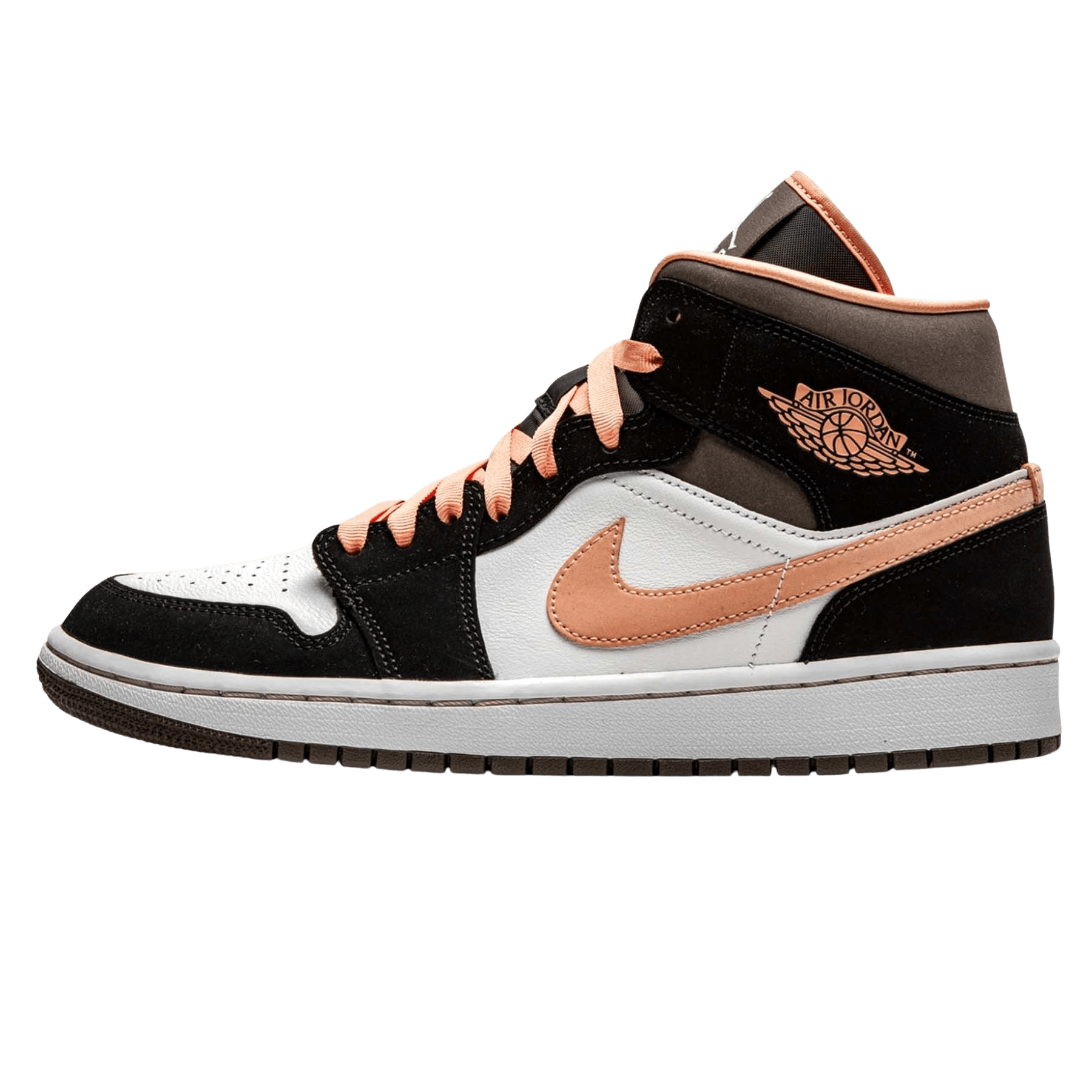 Air Jordan 1 Wmns Mid SE 'Peach Mocha' - Kick Game