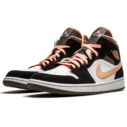 Air Jordan 1 Wmns Mid SE 'Peach Mocha' - Kick Game