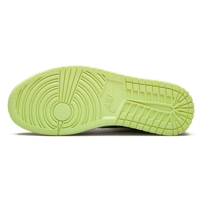 Air Jordan 1 Wmns Mid SE 'Black Barely Volt' - Kick Game