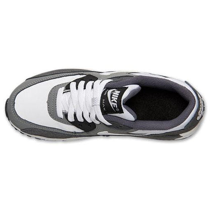 Nike Air Max 90 White-Cool Grey-Dark Grey - Kick Game