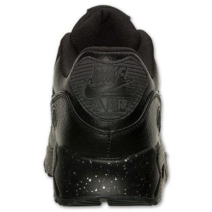 Nike Air Max 90 Premium Black-Metallic Silver - Kick Game