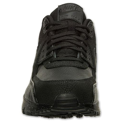 Nike Air Max 90 Premium Black-Metallic Silver - Kick Game