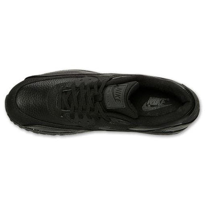 Nike Air Max 90 Premium Black-Metallic Silver - Kick Game
