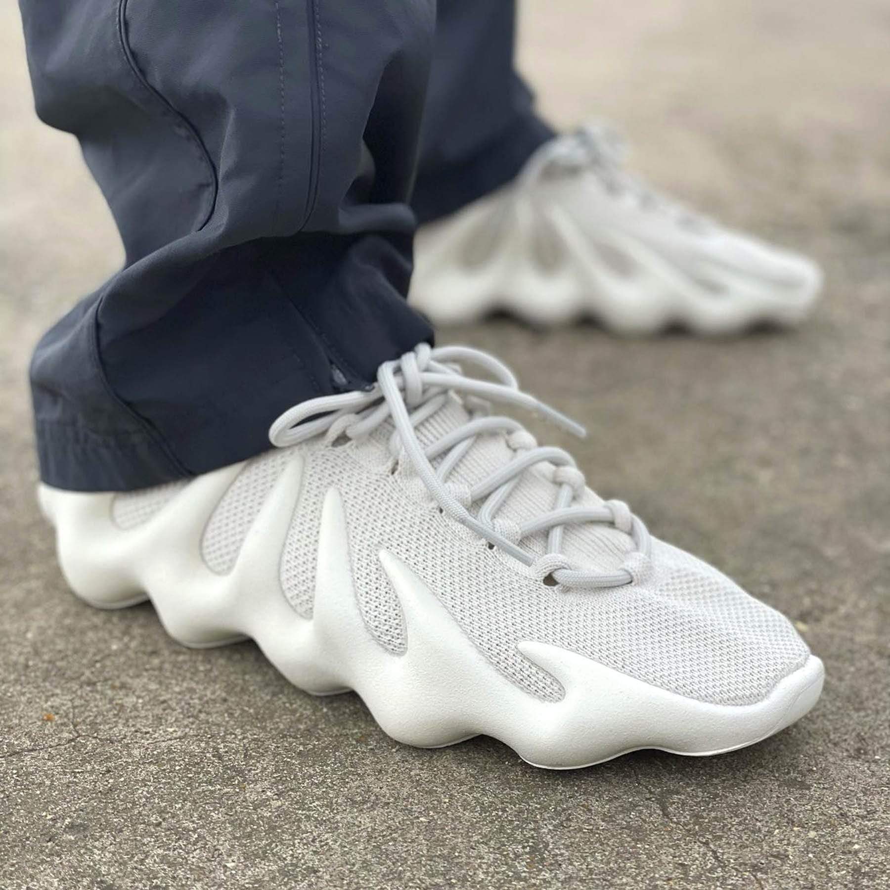 靴 YEEZY 450 CLOUD WHITE Adidas Yeezy 450 Marathon Running Shoes/Sneakers Cloud White