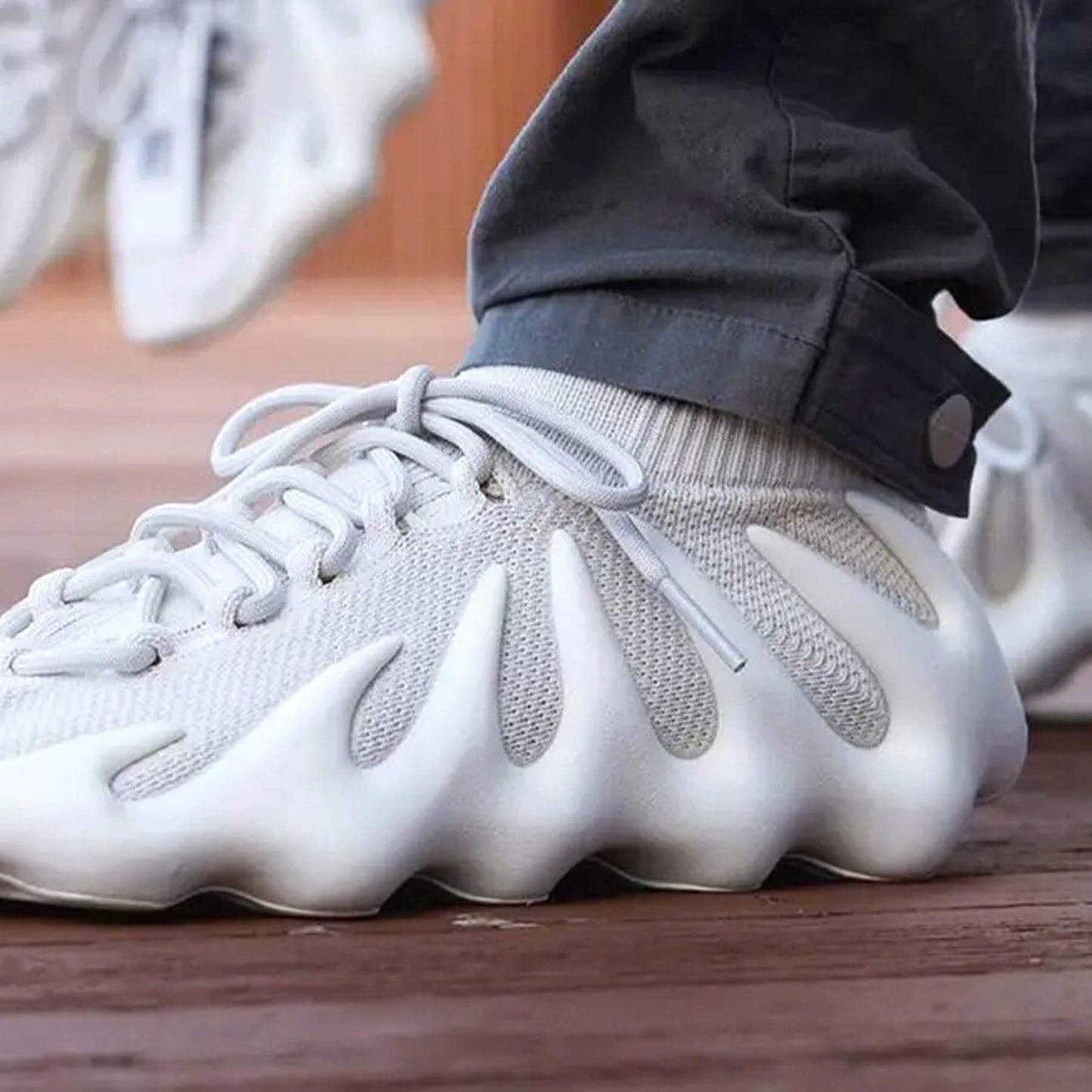 Adidas Yeezy 450 'Cloud White' - Kick Game